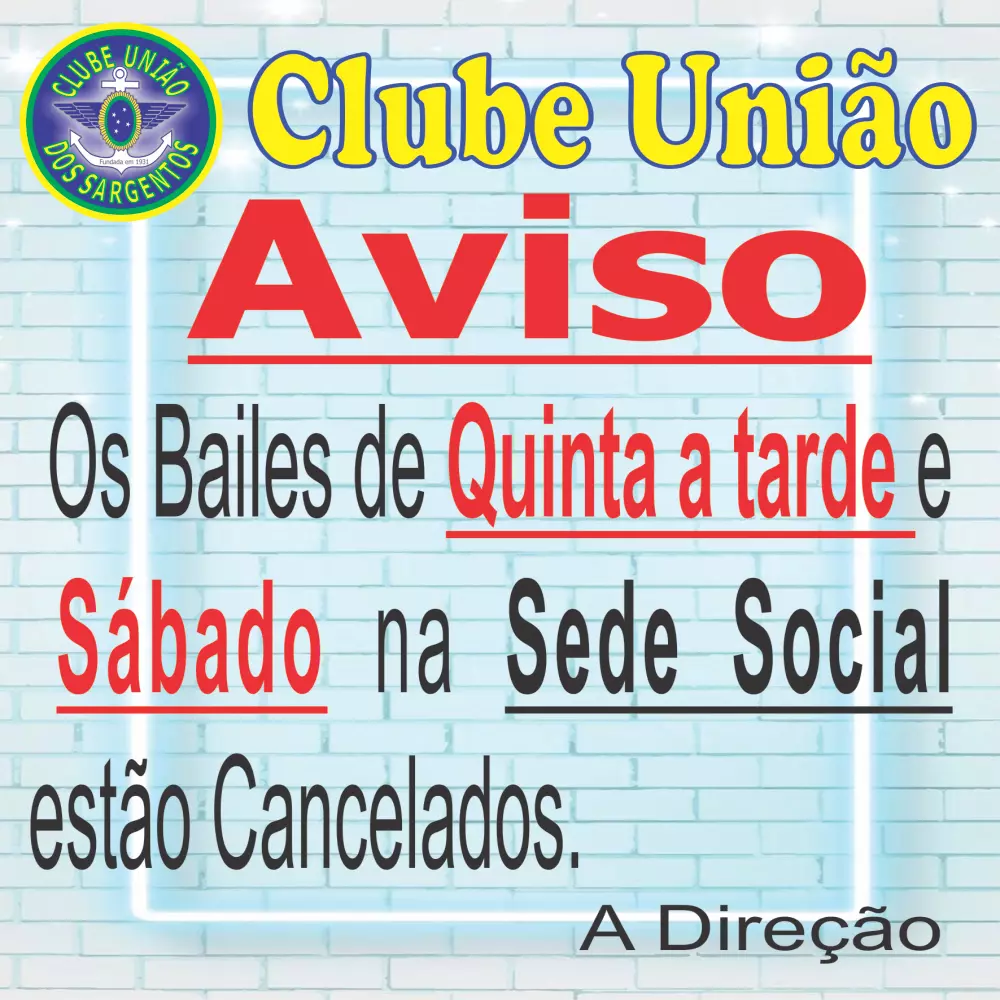 Cancelamento de Eventos